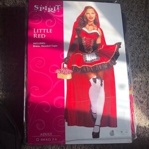 Spirit Little Red Costume - Red